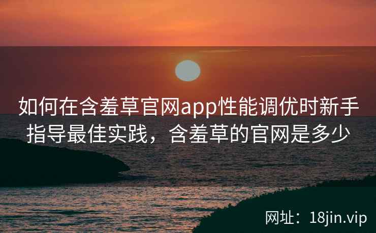 如何在含羞草官网app性能调优时新手指导最佳实践，含羞草的官网是多少