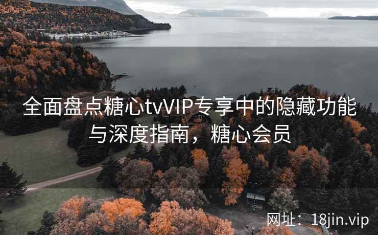 全面盘点糖心tvVIP专享中的隐藏功能与深度指南，糖心会员